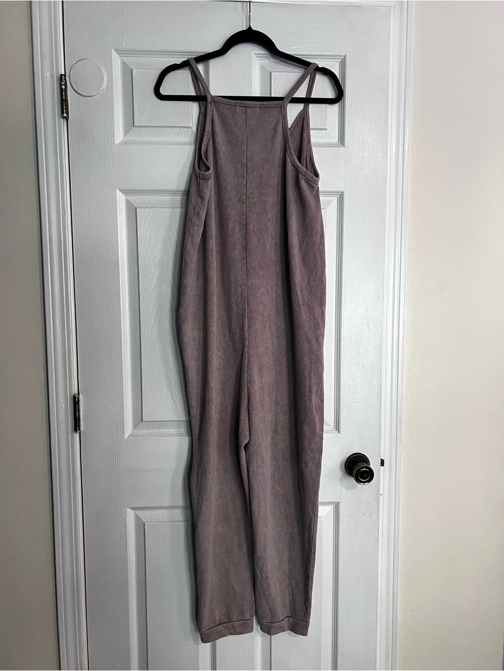 Sincerely Jules Taupe Sleeveless V-Neck Jumpsuit
